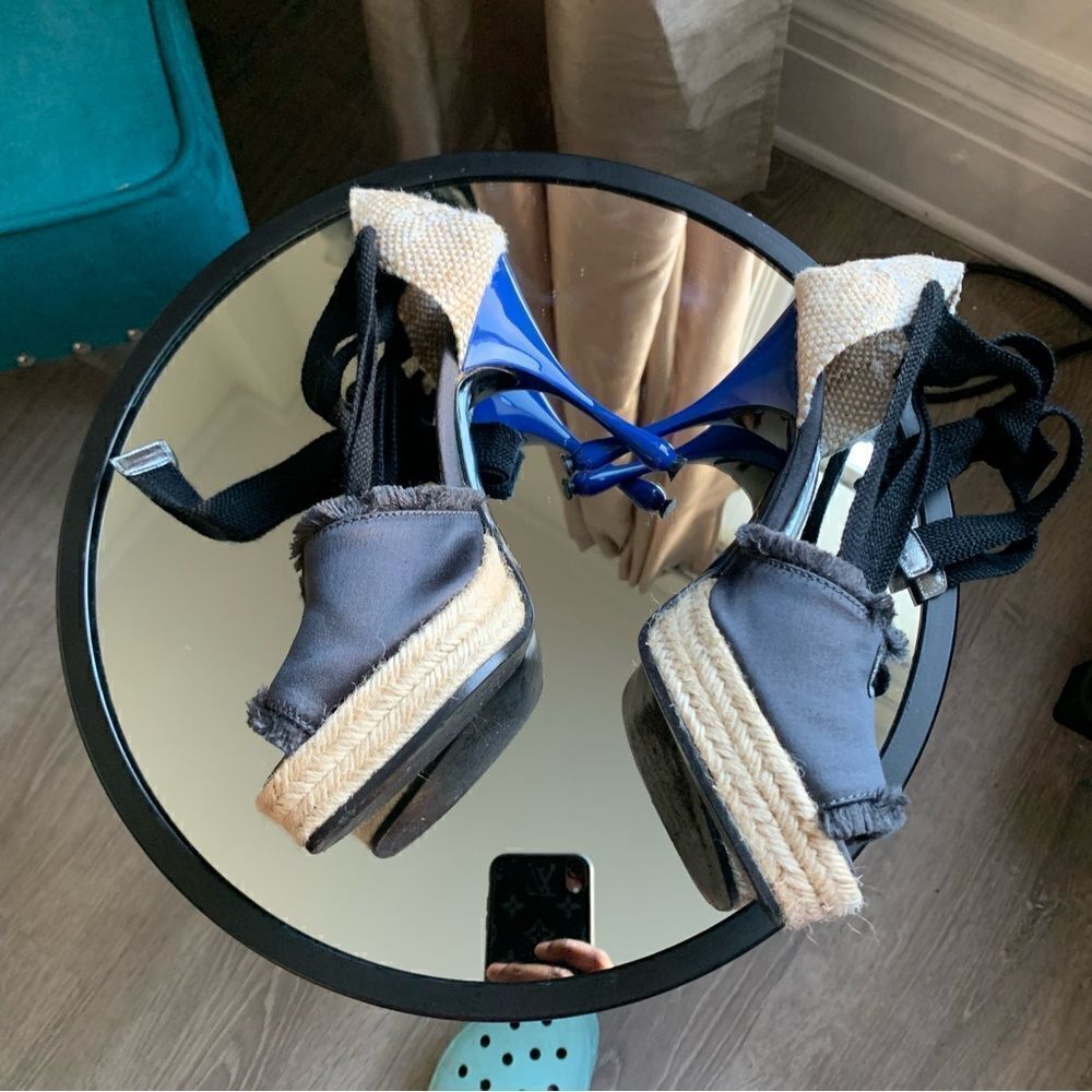 MARC JACOBS BLACK PLATFORMS - Picture 10 of 11